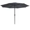Image de Parasol gris droit rond 27 x 27 m FIGARI