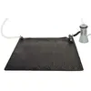 Image de Tapis solaire pour piscine - 120 x 120 cm - Noir