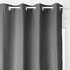 Image de Rideau isolant Noa - 140 x 260 cm - Gris foncé