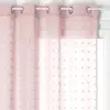 Image de Voilage Lily - 140 x 240 cm - Rose