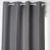 Image de Rideau occultant Elena - 140 x 260 cm - Gris foncé