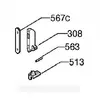 Image de Faure Support de charnière pour cuisinière