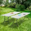Image de MARKET Lot de 2 tables pliantes - Camping