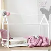 Image de Lit cabane 90x190 NESSI blanc