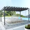 Image de Pergola 3x4 M lames orientables gris
