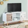 Image de Market Bahia 113 cm - Blanc/Chêne
