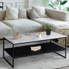 Image de Market Table Basse ALASKA Double Plateau