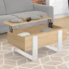 Image de MARKET Table Basse PHOENIX Bois Blanc