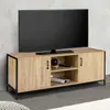 Image de IDMARKET Detroit Meuble TV Bi-Matière
