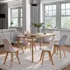 Image de SARA Lot de chaises scandinaves - Mix couleurs