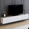 Image de MARKET ELIO Meuble TV 180 cm bois et blanc