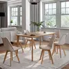 Image de MARKET Chaises SARA Beige 6x
