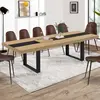 Image de MARKET Table PHOENIX extensible bois/noir