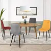 Image de market Chaises MILA - Velours Mix (Lot de 4)