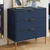 Image de COMMODE 3 TIROIRS BLENIA BLEU