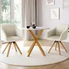 Image de 2 CHAISES JANY BEIGE PIVO