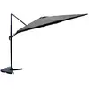 Image de Parasol gris déporté rectangle 3 x 4 m CESARE