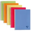 Image de Clairefontaine Linicolor Spirale A4 - Couleurs assorties