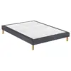 Image de Sommier tapissier Merinos CRAYON Confort Morphologique 3 Zones 180x200 - Double Sommier