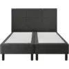 Image de Sommier Epeda Enchanteur Boxspring 3 en 1 Gris Chin' 160x200 - Double Sommier