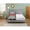 Image de Sommier lectrique Epeda HORIZON Gris Imp'rial 2x80x200