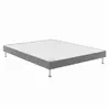 Image de Sommier Bultex ROBUSTO GRIS CLAIR 90 x 190