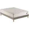 Image de Ensemble matelas et sommier Epeda BEAU DORMIR TAUPE 160x200 cm