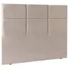 Image de Epeda Tête de lit capitonnée Carre Chic - Taupe