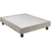 Image de Sommier Epéda Céleste 140x190 - Tissé Gris Perle