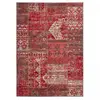Image de Un amour de tapis LYN1 PATWORK - 60x110 cm - Rouge