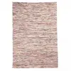 Image de Tapis kilim 200x290 rectangle fait à la main en laine multicolore
