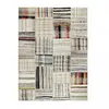 Image de Tapis berbère 60x110 tissé motifs tribaux LYN8 MARO beige