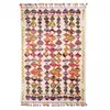 Image de Tapis berbère 40x60 tissé motifs tribaux LYN5 OURIKA A multicolore