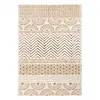 Image de Tapis berbère 60x110 tissé motif ethnic LYN1 ORIENVAG crème