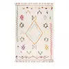 Image de Tapis berbère 120x170 tissé motif ethnic LYN5 JADIDA crème