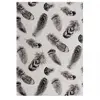Image de Un amour de tapis Plumes - 120x170 cm - Gris