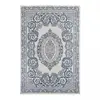 Image de Tapis extérieur, kilim reversible 120x170 AR REVERSIBLE bleu et blanc