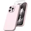Image de Little boutik Coque en silicone Apple iPhone 15 Pro - Rose