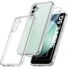 Image de Little boutik Coque en silicone à angles renforcés Samsung Galaxy S23 FE 5G - Transparent
