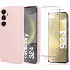 Image de little boutik Coque silicone pour Galaxy S24 - Rose