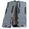 Image de HTD Mobiles Coque Rigide - Huawei P20 Bleu Foncé