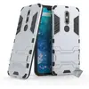 Image de Coque rigide anti choc pour Nokia 7.1 (2018) + film ecran - ARGENT