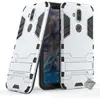 Image de Coque rigide anti choc pour Nokia 8.1 (2019) + film ecran - ARGENT