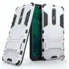 Image de Coque rigide anti choc pour Nokia 5.1 Plus (2019) + film ecran - ARGENT