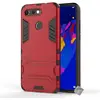 Image de Coque rigide anti choc pour Huawei Honor View 20 + verre trempe - ROUGE