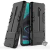 Image de HTD Mobiles Oppo Reno 2 Coque Anti-Choc + Verre Trempé - Noir