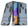 Image de HtdMobiles Coque anti-choc Samsung Galaxy A21s - Bleu Foncé