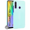Image de HtdMobiles Huawei Y6p Coque - Bleu Clair