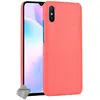 Image de Coque Xiaomi Redmi 9A - Rigide Simili Cuir Crocodile Rouge