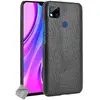 Image de Coque Simili Cuir Crocodile pour Xiaomi Redmi 9C - Noir